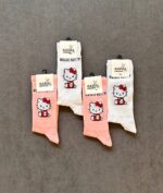 جوراب ساقدار Hello Kitty